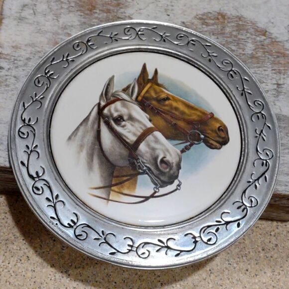 👍 Horse trivet wall plate. C6 - Picture 1 of 5
